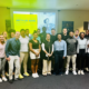 25 visiting graduate students and faculty from the Virginia Commonwealth University Center for Sport Leadership Program with Arthur Ashe Legacy Program Director Dr. Patricia A. Turner and oral historian Chinyere Nwonye